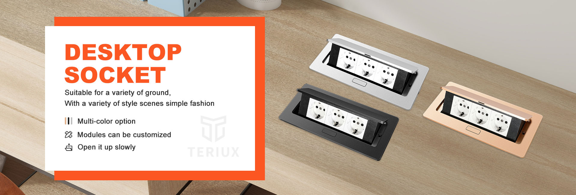 Factory de socket de bureau en Chine